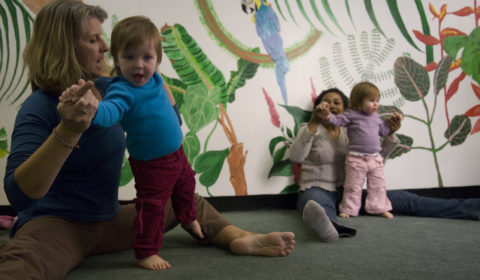 Ellynne Skove works with children in her classes at Families First in Brooklyn, New York on February 29, 2008. 

photographed by Angela Jimenez 
www.angelajimenezphotography.com